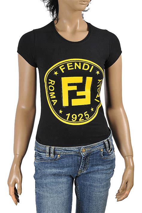 fendi girls tshirt|cheap fendi shirts for women.